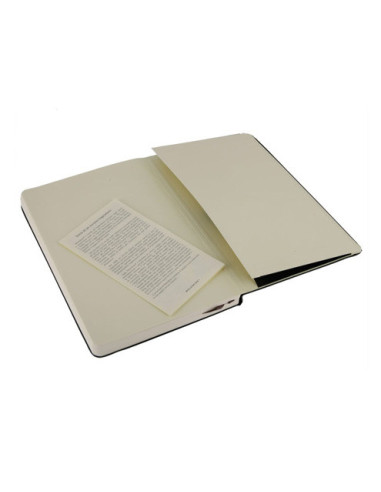 LIBRETA CLASICA TAPA DURA NEGRA L (13X21CM)...