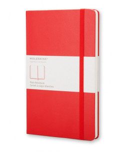 LIBRETA CLASICA TAPA DURA ROJA P (9X14CM) LISA MOLESKINE QP012R
