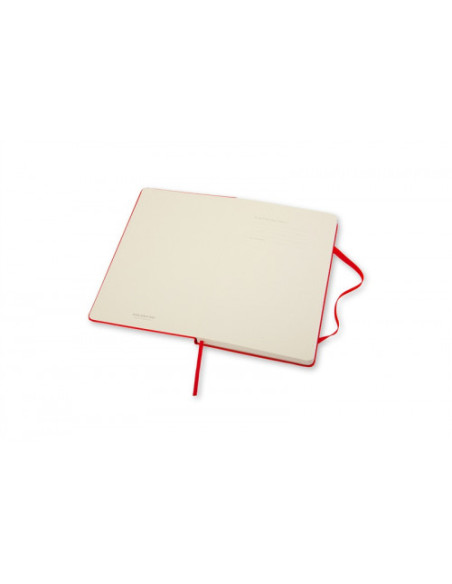 LIBRETA CLASICA TAPA DURA ROJA P (9X14CM) LISA MOLESKINE QP012R