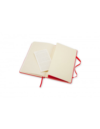 LIBRETA CLASICA TAPA DURA ROJA P (9X14CM) LISA...