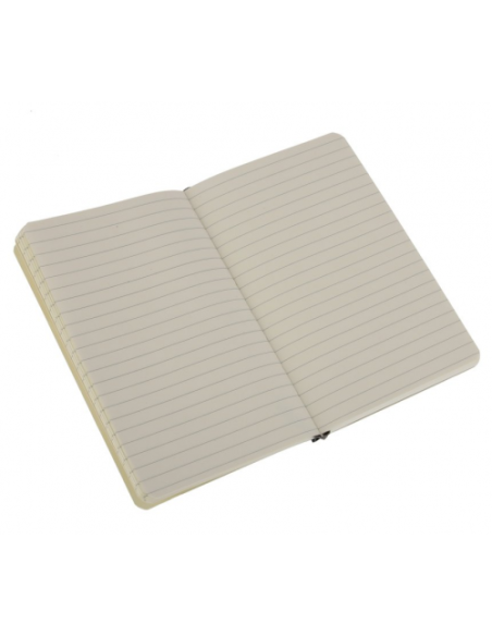 LIBRETA CLASICA TAPA BLANDA NEGRA P (9X14CM) RAYADA MOLESKINE QP611