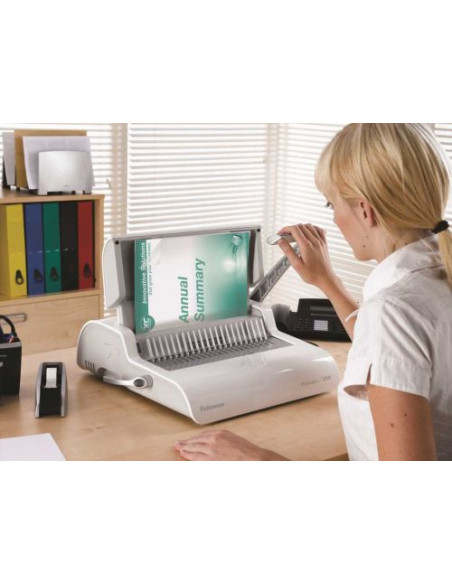 ENCUADERNADORA CANUTILLO PLASTICO PULSAR+ FELLOWES 5627601
