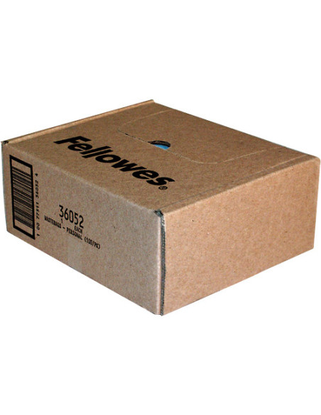 PACK 100 BOLSAS RESIDUOS DESTRUCCION 28L. FELLOWES 36052