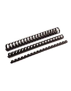 PACK 50 CANUTILLOS PLASTICO 22 MM. NEGRO FELLOWES 5348103