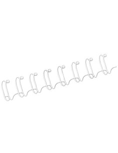 PACK 100 WIRES 8 MM. BLANCO FELLOWES 53258