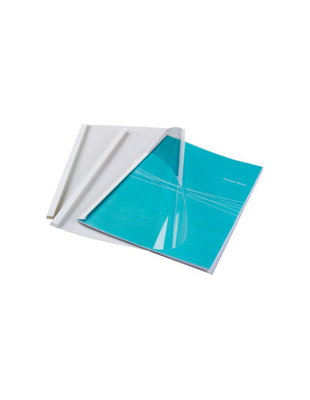 PACK 100 CARPETAS TERMICAS ESTÁNDAR 6 MM. FELLOWES 53154