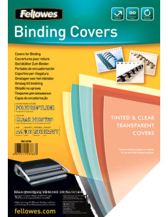 PACK 100 PORTADAS POLIPROPILENO 280 MICRAS TRANSLÚCIDO FELLOWES 5376503