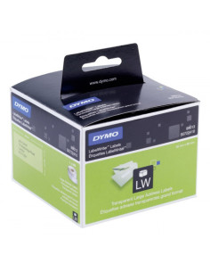 ROLLO ETIQUETA PERMANENTE 89X36MM. TRANSPARENTES DYMO SO722410