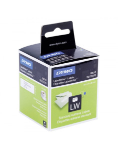 CAJA 2 ROLLOS ETIQUETA PERMANENTE 89X28MM. BLANCO DYMO S072370