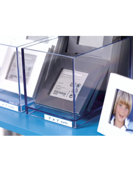 CINTA ROTULADORA DYMO D1 12MMX7M AZUL/BLANCO  S0720540