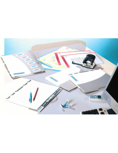 CINTA ROTULADORA DYMO D1 12MMX7M AZUL/BLANCO...