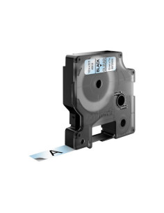 CINTA ROTULADORA D1 12MMX7M NEGRO/TRANSPARENTE DYMO S0720500 2