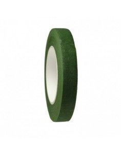 CINTA TAPE FLORAL VERDE 13mm