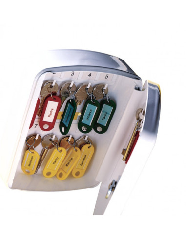 CINTA ROTULADORA DYMO D1 12MMX7M ROJO/BLANCO...