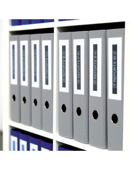 CINTA ROTULADORA DYMO D1 19MMX7M BLANCO/NEGRO  S0720910