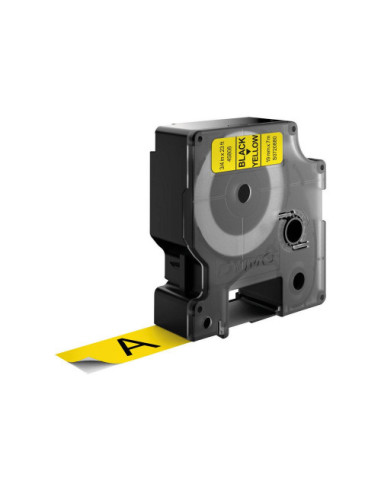 CINTA ROTULADORA DYMO D1 19MMX7M NEGRO/AMARILLO...