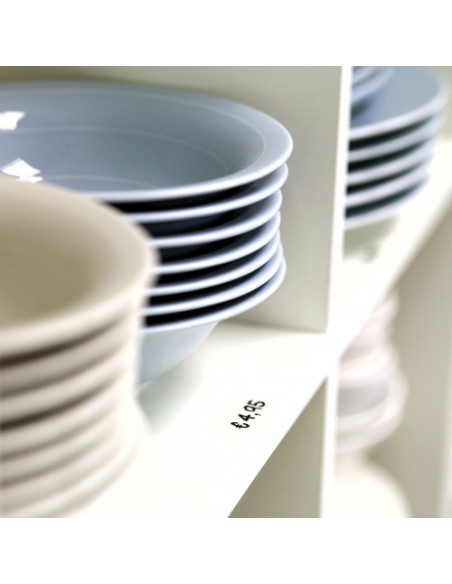 CINTA ROTULADORA DYMO D1 19MMX7M NEGRO/TRANSPARENTE  S0720820