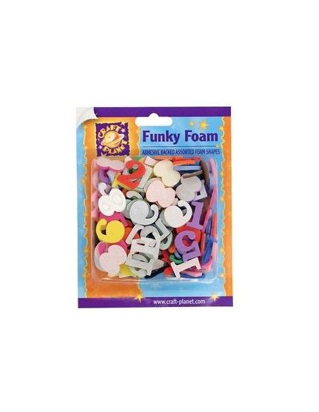 NUMEROS FOAM ADHESIVOS SURTIDOS