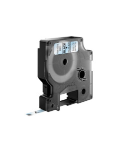 CINTA ROTULADORA D1 6MMX7M NEGRO/TRANSPARENTE DYMO S0720770 2