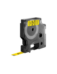 CINTA ROTULADORA D1 9MMX7M NEGRO/AMARILLO DYMO S0720730 2