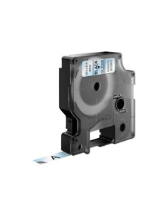 CINTA ROTULADORA D1 9MMX7M NEGRO/TRANSPARENTE DYMO S0720670 2