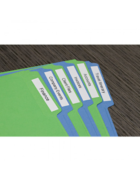 CINTA ROTULADORA DYMO D1 9MMX7M NEGRO/BLANCO  S0720680