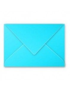 SOBRE 125X180 80GR AZUL TURQUESA