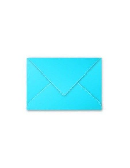 SOBRE 125X180 80GR AZUL TURQUESA