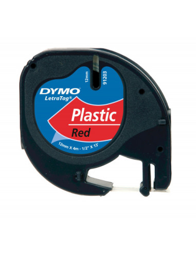CINTA ROTULADORA DYMO LETRATAG 12MMX4M...