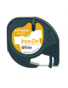 CINTA ROTULAR DYMO LETRA TAG PLANCHA BLANCO 2