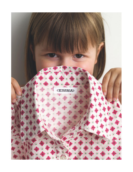 CINTA ROTULADORA DYMO LETRATAG ROPA 12MMX2M NEGRO/BLANCO  S0718850