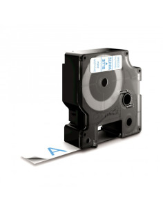 CINTA ROTULADORA D1 19MMX7M AZUL/BLANCO DYMO S0720840 2