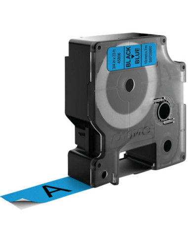 CINTA ROTULADORA DYMO D1 19MMX7M NEGRO/AZUL...
