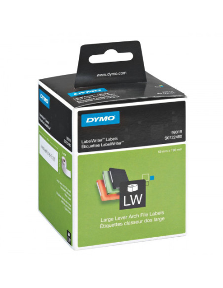 ROLLO ETIQUETAS LABELWRITER 59X190 BLANCO DYMO S0722480