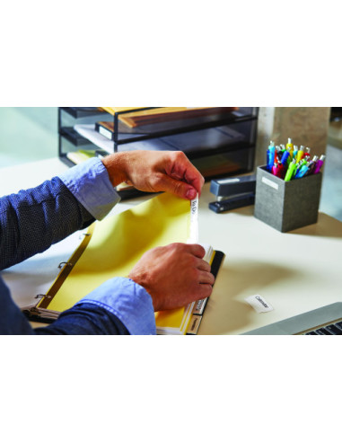 ROLLO ETIQUETAS DYMO LABELWRITER 50X12MM BLANCO...