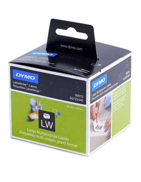 ROLLO ETIQUETAS LABELWRITER 70X54MM BLANCO DYMO S0722440