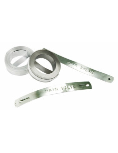 CINTA ALUMINIO SIN ADHESIVO 12MMX4 2
