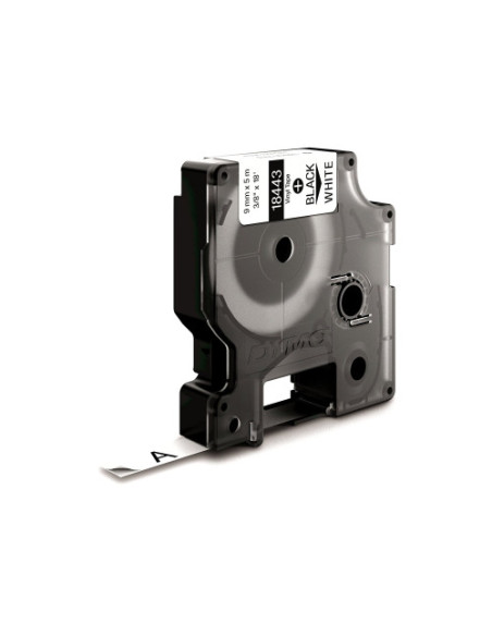 CINTA ROTULADORA DYMO RHINOPRO VINILO BLANCO 9MM.X5,5M.  18443