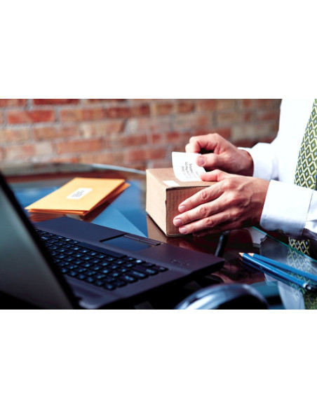 PACK 12 ROLLOS ETIQUETAS IDENTIFICACIÓN 101X54MM. DYMO S0722420