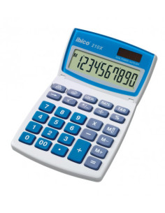 CALCULADORA DE SOBREMESA DE 10 DIGITOS MODELO 210X SOLAR / PILA IBICO IB410079