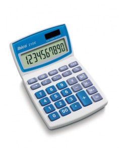 CALCULADORA DE SOBREMESA DE 10 DIGITOS MODELO 210X SOLAR / PILA IBICO IB410079 2