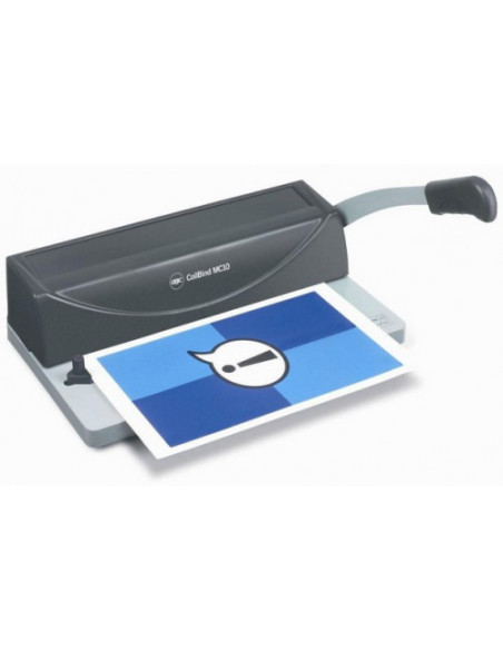 ENCUADERNADORA MC10 ESPIRAL METALICA A4 PASO 5:1 CAPACIDAD MAXIMA 10 HOJAS GBC 4400556