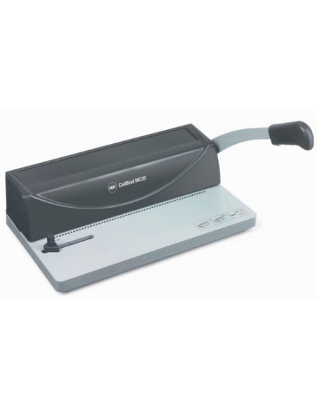 ENCUADERNADORA MC10 ESPIRAL METALICA A4 PASO 5:1 CAPACIDAD MAXIMA 10 HOJAS GBC 4400556