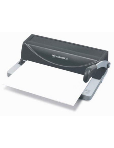 ENCUADERNADORA MC10 ESPIRAL METALICA A4 PASO 5:1 CAPACIDAD MAXIMA 10 HOJAS GBC 4400556