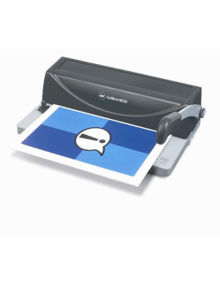 ENCUADERNADORA MC10 ESPIRAL METALICA A4 PASO 5:1 CAPACIDAD MAXIMA 10 HOJAS GBC 4400556