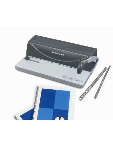 ENCUADERNADORA MC10 ESPIRAL METALICA A4 PASO...