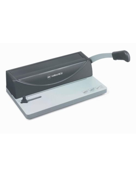 ENCUADERNADORA MC10 ESPIRAL METALICA A4 PASO 5:1 CAPACIDAD MAXIMA 10 HOJAS GBC 4400556