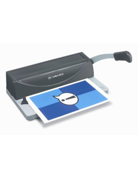 ENCUADERNADORA MC10 ESPIRAL METALICA A4 PASO 5:1 CAPACIDAD MAXIMA 10 HOJAS GBC 4400556