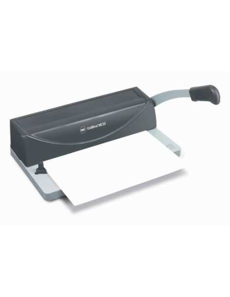 ENCUADERNADORA MC10 ESPIRAL METALICA A4 PASO 5:1 CAPACIDAD MAXIMA 10 HOJAS GBC 4400556