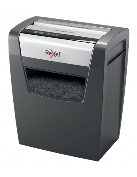 DESTRUCTORA DE PAPEL MOMENTUM X410 USO DOMESTICO NIVEL SEGURIDAD P-4 REXEL 2104571EU